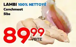 Marche Salaberry Lambi 100% Nettoyé offer