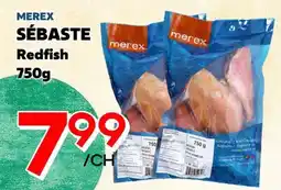 Marche Salaberry MEREX SÉBASTE Redfish offer