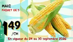 Marche Salaberry MAIS PAQUET DE 5 offer