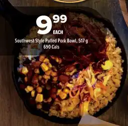Metro Southwest Style Pulled Pork Bowl offer