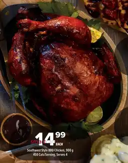 Metro Southwest Style BBQ Chicken offer