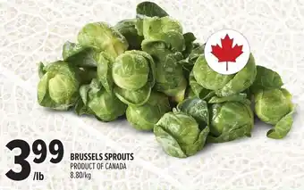 Metro Brussels sprouts offer