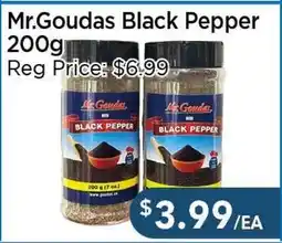 Blue Sky Supermarket Mr.Goudas Black Pepper offer