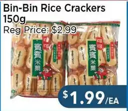 Blue Sky Supermarket Bin-Bin Rice Crackers offer