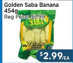 Blue Sky Supermarket Golden Saba Banana offer