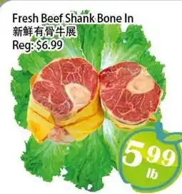 Food Depot Supermarket Fresh Beef Shank Bone In offer