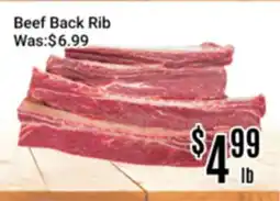 Nations Fresh Foods Beef Back Rib offer