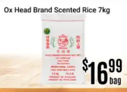 Nations Fresh Foods Ox Head Brand Scented Rice offer