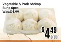 Nations Fresh Foods Vegetable & Pork Shrimp Buns 6pcs offer