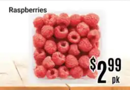 Nations Fresh Foods Raspberries offer