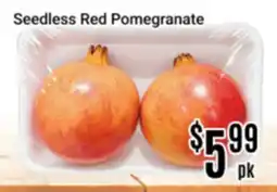 Nations Fresh Foods Seedless Red Pomegranate offer