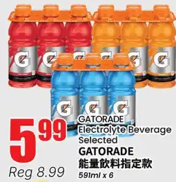 Terra Foodmart GATORADE Electrolyte Beverage offer