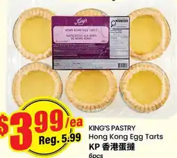 Terra Foodmart KING'S PASTRY Hong Kong Egg Tarts offer