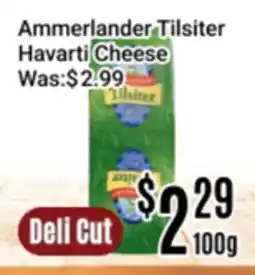 Nations Fresh Foods Ammerlander Tilsiter Havarti Cheese offer