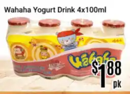 Nations Fresh Foods Wahaha Yogurt Drink offer
