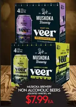 Fiesta Farms MUSKOKA BREWERY NON ALCOHOLIC BEERS offer