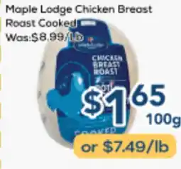 Oceans Fresh Food Market Maple Lodge Chicken Breast Roast Cooked offer
