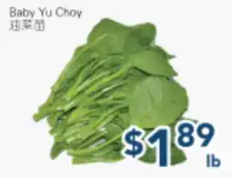 Oceans Fresh Food Market Baby Yu Choy offer