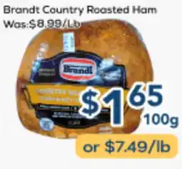 Oceans Fresh Food Market Brandt Country Roasted Ham offer