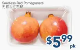 Oceans Fresh Food Market Seedless Red Pomegranate offer