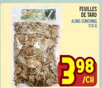 Marché Lian Tai FEUILLES DE TARO offer