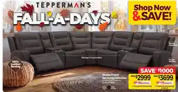 Tepperman's Tepperman's Huxley Power Reclining Collection offer