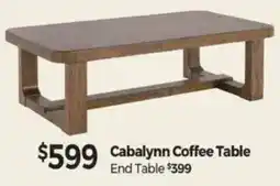 Tepperman's Cabalyynn Coffee Table offer