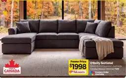 Tepperman's O'Reilly Sectional offer