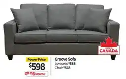 Tepperman's Groove Sofa offer