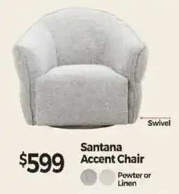 Tepperman's Santana Accent Chair offer