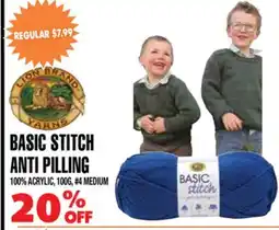 Len's Mill Stores LION BRAND YARNS BASIC STITCH ANTI PILLING offer