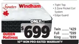 Surplus Furniture Windham Pocket Coil Queen Mattress offer