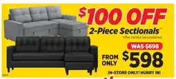 Surplus Furniture Grey 2Pc Sectional offer