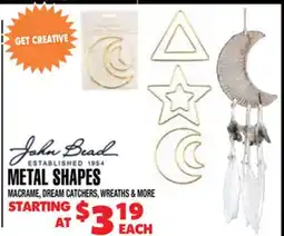 Len's Mill Stores METAL SHAPES offer