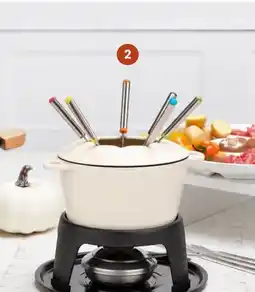 Stokes FONDUE SETS Orford: 12-Pc Cast Iron Fondue Set offer