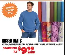Len's Mill Stores RIBBED KNITS offer
