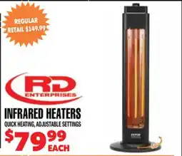 Len's Mill Stores INFRARED HEATERS offer
