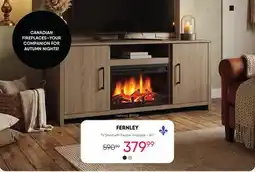 Meubles RD FERNLEY TV Stand with Electric Fireplace - 60 offer