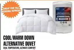 Len's Mill Stores COOL/WARM DOWN ALTERNATIVE DUVET offer