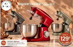 Stokes ODYSSEY 6-Speed Stand Mixer, 660 W. 7 L. Red, Sage & Charcoal offer