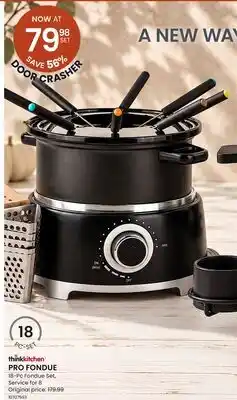 Stokes PRO FONDUE 18-Pc Fondue Set offer