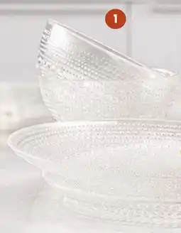 Stokes VENUS Embossed Glass Serveware offer