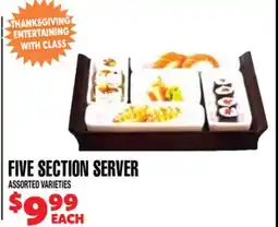 Len's Mill Stores FIVE SECTION SERVER offer