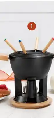 Stokes Kai 12-Pc Cast Iron Fondue Set offer