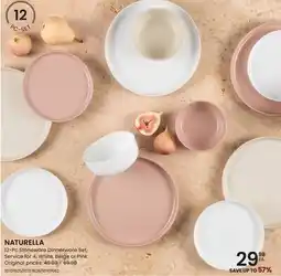 Stokes NATURELLA 12-Pc Stoneware Dinnerware Set offer