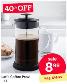 Kitchen Stuff Plus Kaffa Coffee Press offer