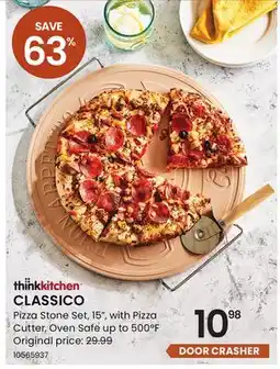 Stokes CLASSICO Pizza Stone Set offer