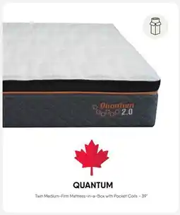 Meubles RD QUANTUM Mattress-in-a-Box offer