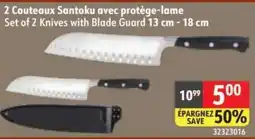 Sushi Shop Set of 2 Knives with Blade Guard offer