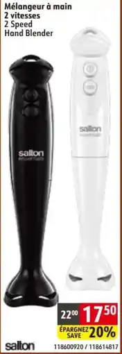 Sushi Shop Salton hand blender offer